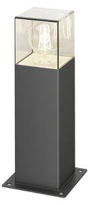 Kültéri Lámpa Lucande, Keke, dimmable, Fekete, Fém, Modern