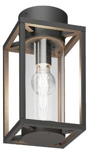 Kültéri Lámpa Lucande, Ferda, dimmable, Fekete, Terasz, Alumínium, Modern