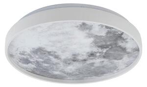 Lindby - Lune LED Mennyezeti Lámpa Fehér/Szürke - Lampemesteren