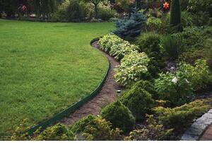 Easy Border BARNA gyepszegély szett (4,0cm*10m barna szegély + 20db leszúró tüske)