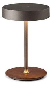 Asztali lámpa Halo Design, dimmable, Fekete, Nappali, Fém