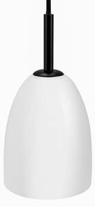 Függőlámpa Dyberg Larsen, Jazz, dimmable, Fehér, Nappali, Üveg, Skandináv