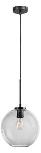 Függőlámpa Dyberg Larsen, Loop, dimmable, Fekete, Nappali, Üveg