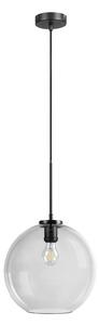 Függőlámpa Dyberg Larsen, Loop, dimmable, Fekete, Nappali, Üveg