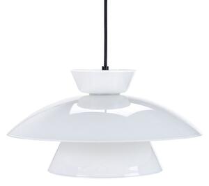 Függőlámpa Dyberg Larsen, Valby, dimmable, Fehér, Nappali, Üveg, Skandináv