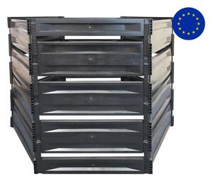 Komposztáló siló S 1050 l fekete vastagfalú