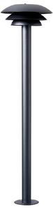 Kültéri Lámpa Dyberg Larsen, DL20 Outdoor, dimmable, Fekete, Fém, Skandináv