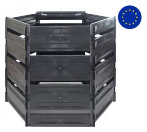 Komposztáló siló S 900 l fekete vastagfalú