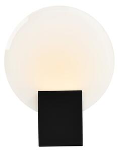 Fali Lámpa Nordlux, Hester, dimmable, Fekete, Fürdőszoba, Műanyag, Modern