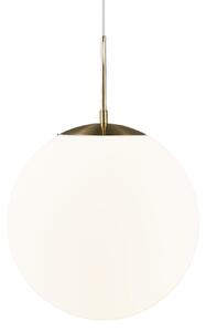 Függőlámpa Nordlux, Grant, dimmable, Fehér, Nappali, Üveg