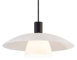 Függőlámpa Nordlux, Verona, dimmable, Fehér, Nappali, Üveg, Modern