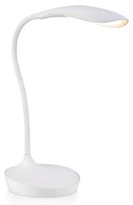 Asztali lámpa Markslöjd, Swan, dimmable, Fehér, Dolgozószoba / iroda, Műanyag, Skandináv