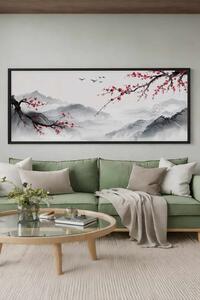 Artsyhmdfyty11-12050 keretezett MDF falikép, 50 x 120 cm