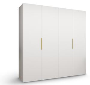 MARBELLA 1 gardróbszekrény 200x202x52 - fehér