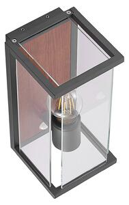 Kültéri Lámpa Lucande, Elwin, dimmable, Fekete, Fém, Modern