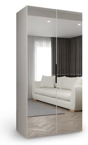 MARBELLA 3 ruhásszekrény 100x202x52 - fehér