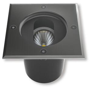 Doris LED Square Kültéri Beépíthető Spotlámpák Steel