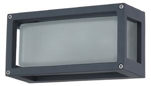 Kültéri Lámpa Lucande, Aurelien, dimmable, Fekete, Erkély, Fém, Modern
