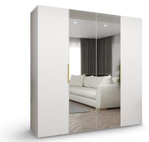 MARBELLA 2 ruhásszekrény 200x202x52 - fehér