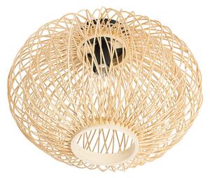 Mennyezeti Lámpa Lindby, Solvira, dimmable, Fa, Nappali, Bambusz, Boho