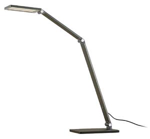 Asztali lámpa Lucande, Mion, dimmable, Szürke, Dolgozószoba / iroda, Fém, Modern