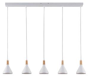 Függőlámpa Lindby, Arina, dimmable, Fehér, Nappali, Fém, Modern