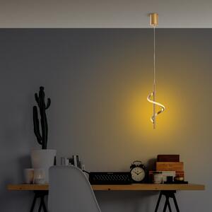 Lokma 13519 arany fém LED függőlámpa