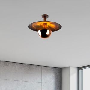 Kurt 13355 réz fém függőlámpa, Ø48 cm