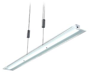 Függőlámpa Lindby, Sladja, dimmable, Fémes, Nappali, Üveg, Modern