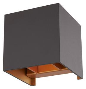 Fali Lámpa Arcchio, Zuzana, dimmable, Fekete, Nappali, Alumínium, Modern