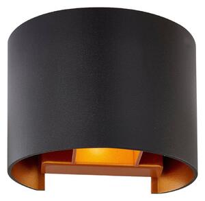 Fali Lámpa Arcchio, Zuzana, dimmable, Fekete, Nappali, Alumínium, Modern