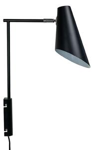 Fali Lámpa Dyberg Larsen, Cale, dimmable, Fekete, Nappali, Fém, Skandináv
