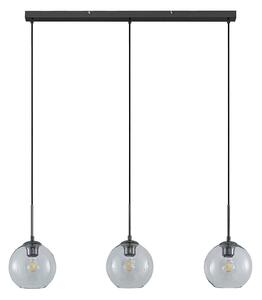 Függőlámpa Lindby, Firano, dimmable, Szürke, Nappali, Fém, Modern