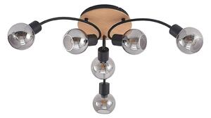 Mennyezeti Lámpa Lindby, Eridia, dimmable, Fa, Nappali, Üveg, Modern