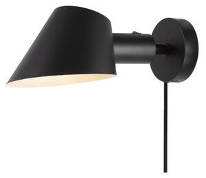 Fali Lámpa DFTP by Nordlux, Stay Short, Fekete, Hálószoba, Fém, Dizájn