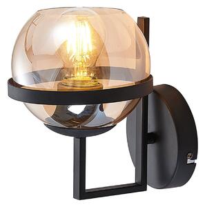 Fali Lámpa Lindby, Marinka, dimmable, Fekete, Nappali, Fém, Modern