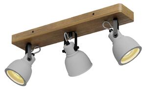 Mennyezeti Lámpa Lindby, Mitis, dimmable, Szürke, Nappali, Beton, Indusztriális dizájn