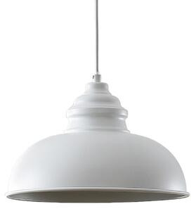 Függőlámpa Lindby, Cliona, dimmable, Fehér, Nappali, Fém, Vintage
