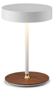 Asztali lámpa Halo Design, dimmable, Fehér, Nappali, Fém