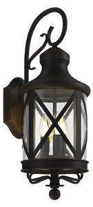 Kültéri Lámpa Lucande, Marcellino, dimmable, Barna / Rozsdabarna, Erkély, Fém, Antik