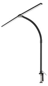 Spotlámpa Lindby, Nilay, dimmable, Fekete, Dolgozószoba / iroda, Fém, Modern
