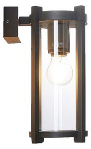 Kültéri Lámpa Lucande, Brienne, dimmable, Fekete, Terasz, Fém, Modern