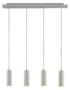 Függőlámpa Lindby, Joffrey, dimmable, Fehér, Nappali, Fém, Modern