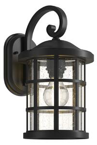 Kültéri Lámpa Lindby, Ankea, dimmable, Fekete, Erkély, Műanyag, Antik