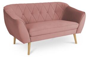 Wilsondo DEANA II kárpitozott kanapé - rózsaszín