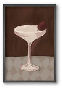 Cherry Sip - falikép keretben | artbridge