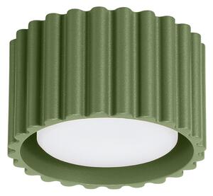 Mennyezeti Lámpa SOLLUX LIGHTING, RIBLA, dimmable, Zöld, Nappali, Alumínium