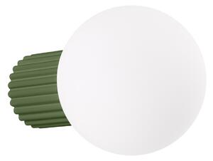 Fali Lámpa SOLLUX LIGHTING, ORBI, dimmable, Zöld, Fürdőszoba, Alumínium