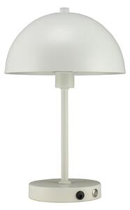 Asztali lámpa Dyberg Larsen, Stockholm, dimmable, Fehér, Nappali, Fém, Skandináv