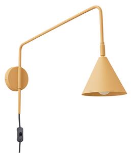 Fali Lámpa SOLLUX LIGHTING, LYS, Arany / Sárgaréz, Nappali, Fém, Skandináv